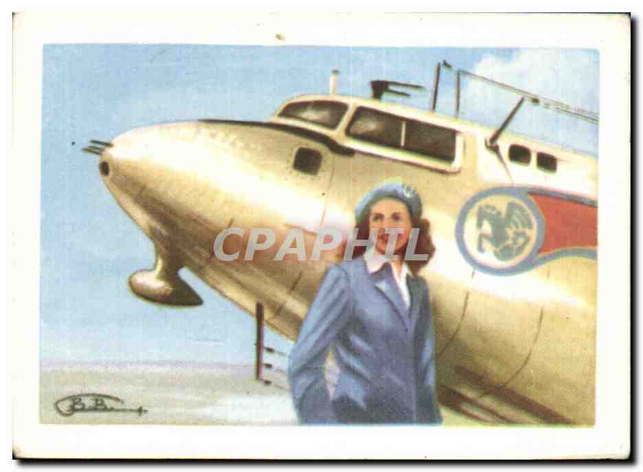 Image Hotesse de l'air Avion 