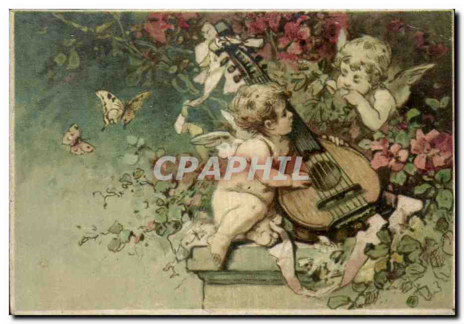 Image Ange Guitare Papillon 