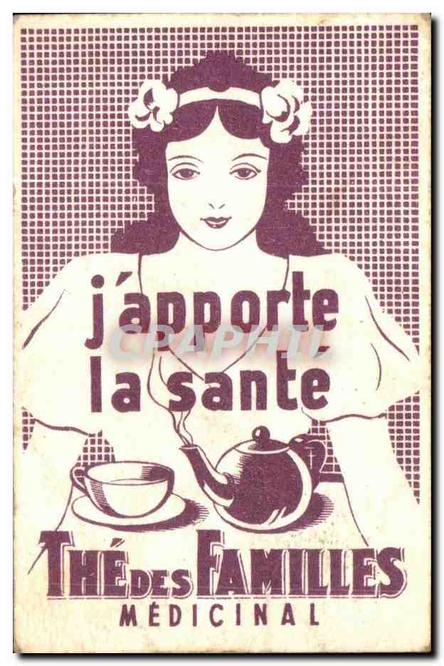 IMage The des Familles Velo  — Verso