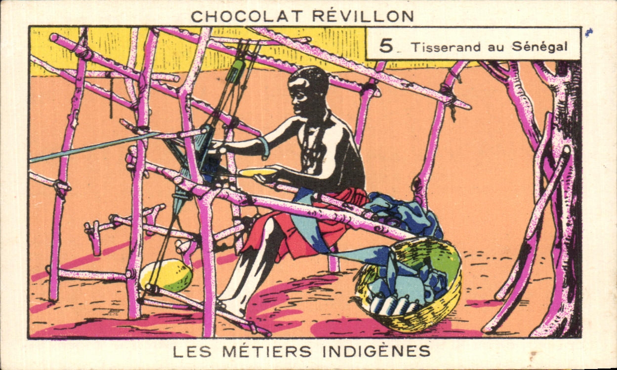 Image Chocolat Revillon Tisserand Au Senegal