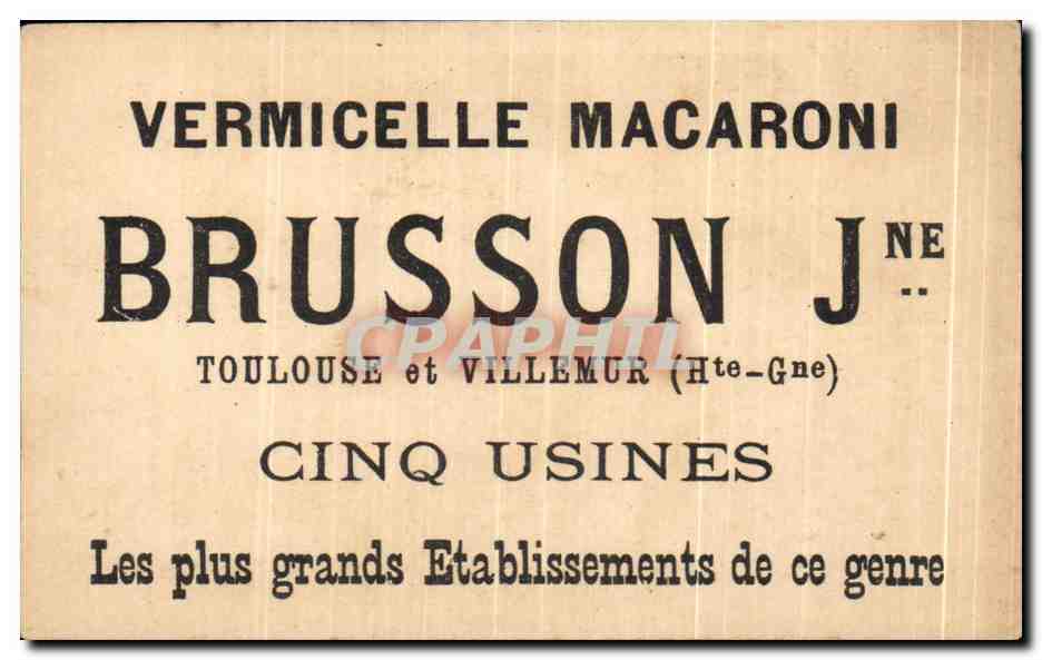 Soldat und Frau am Rand eines Weges — Genreszene — Brussson J. (Toulouse und Villemur, Hte-Garonne) — Rückseite