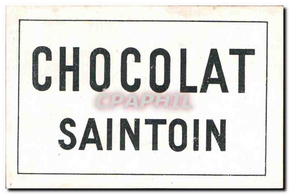 Chromo Chocolat Saintoin Oiseaux — Rückseite
