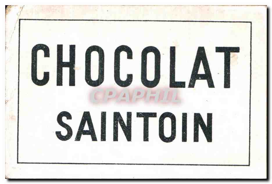 Chromo Chocolat Saintoin Oiseaux — Rückseite
