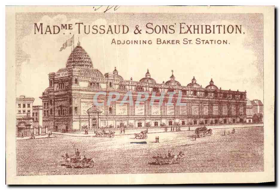 Image Madaue Tussaud Sons Exhibition Adjoining Baker St Station