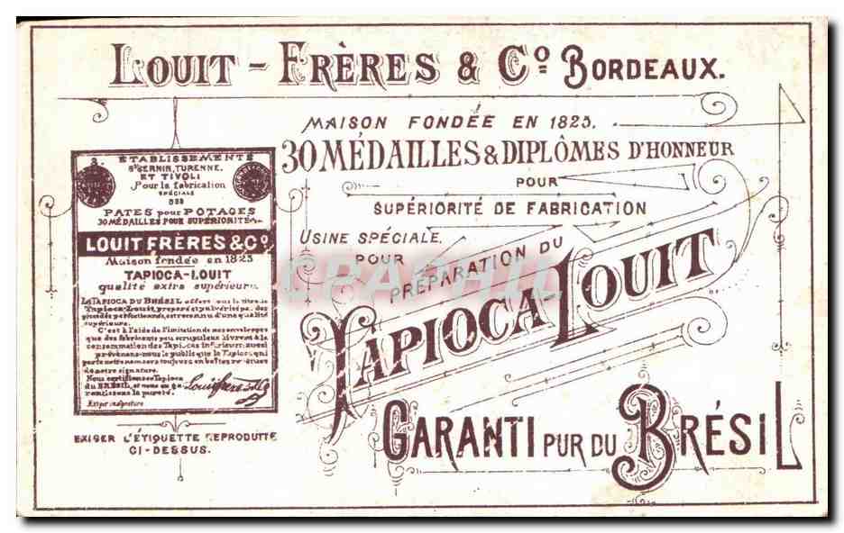 Chromo Chocolat Louit — Back