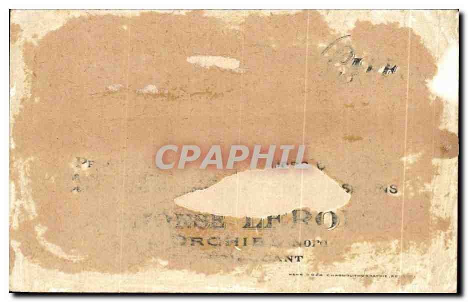 Chromo La toilette Enfant — Verso