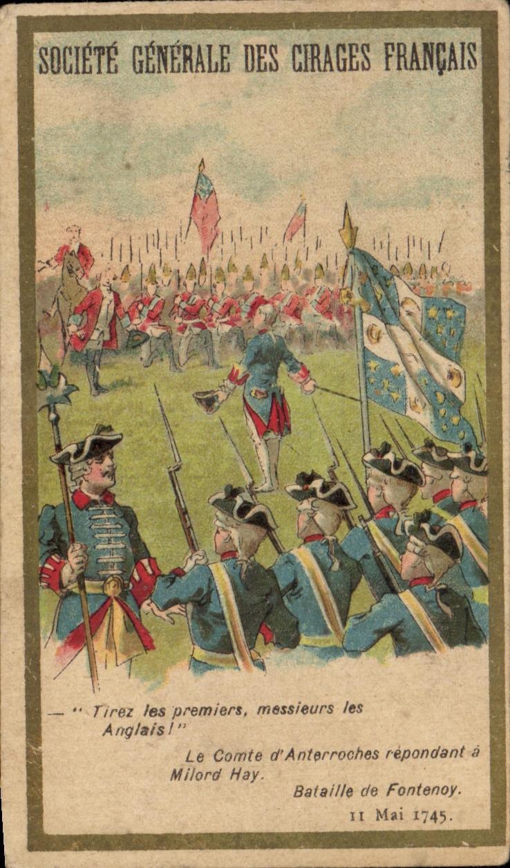 Bataille de Fontenoy — Société Générale des Cirages Français
