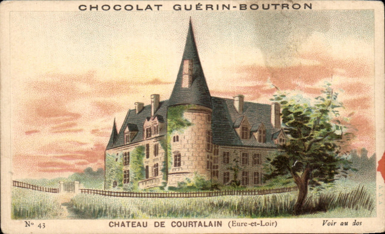 Chromo Chocolat Guerin Boutron Chateau De Courtalain