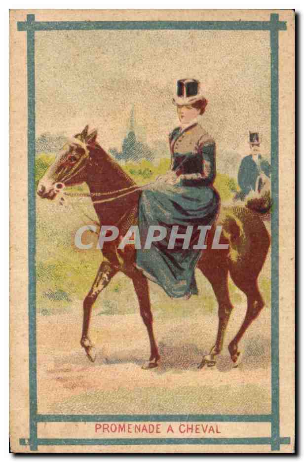 Image Promenade A Cheval Femme