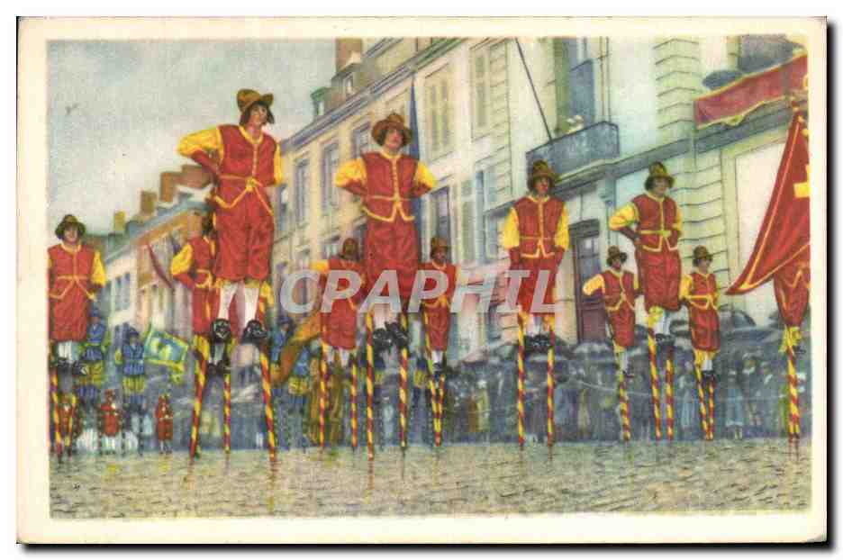 Image Folklore Belge Le bon Chocolat Belge Namur Les Echasseurs dont les combats etaient jadis celebres 