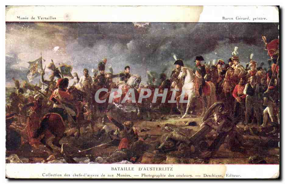 Image Musee De Versailles Baron Gerard Peintre Bataille D'austerlitz Napoleon 