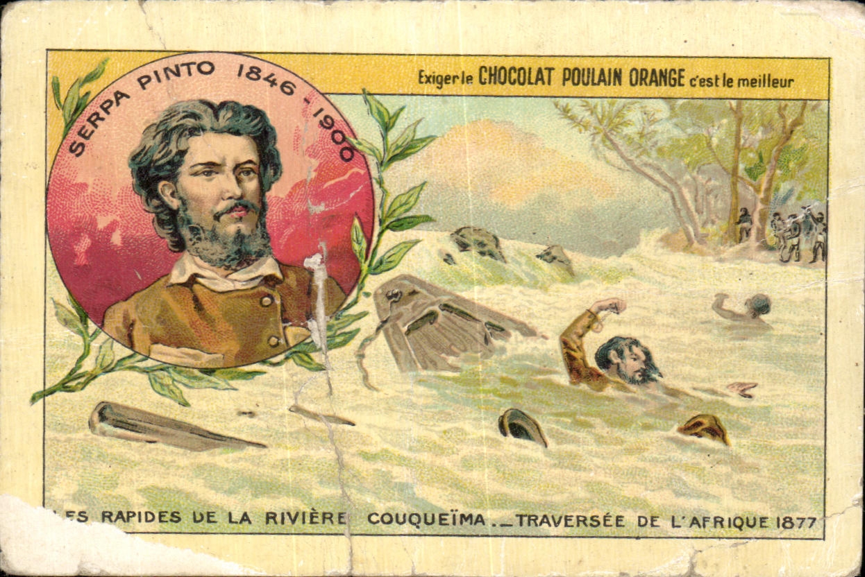 Chromo Serpa Pinto Exiger le Le Chocolat Poulain Orange C'estle Meilleur Rapides Riviere Couqueima Afrique