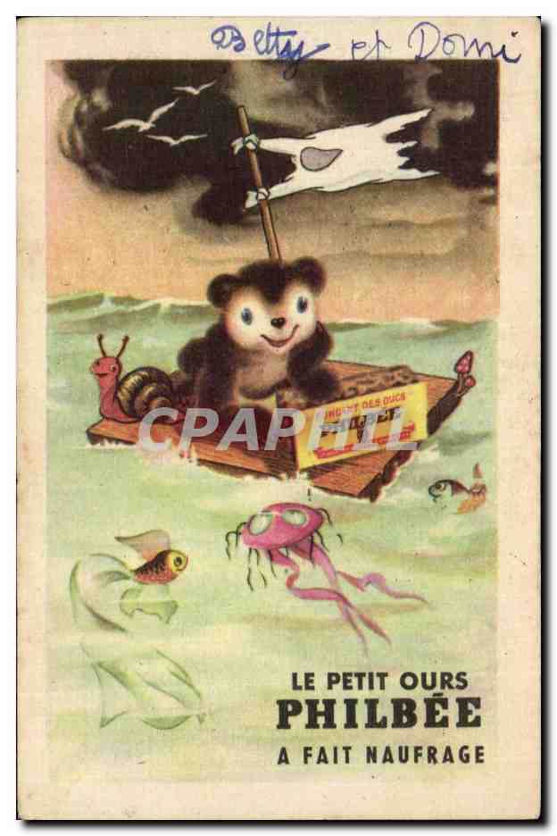 Image Le Petit Ours Philbee A Fait Naufrage