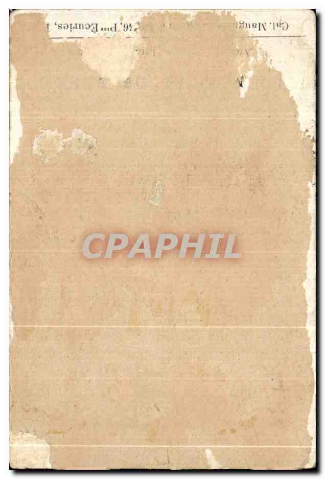 Chromo Maison Des Abeilles Quai De Caligny Cherbourg Napoleon 1er Militaria  — Back