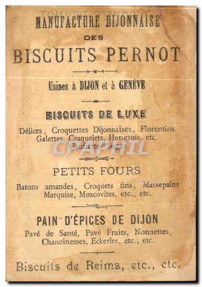 Scène humoristique — Docteur Glaireux invité à dîner — Courbe-Rouzet, imp.-édit., à Dole (Jura) — Rückseite