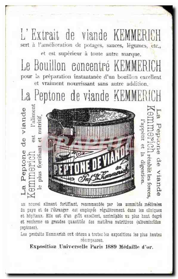 Chromo Kemmerich Lutins Nains Le vol  — Verso