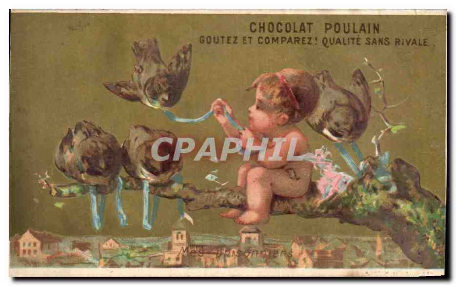 Chocolat Poulain — Publicité pour le chocolat — Maison Poulain, Paris