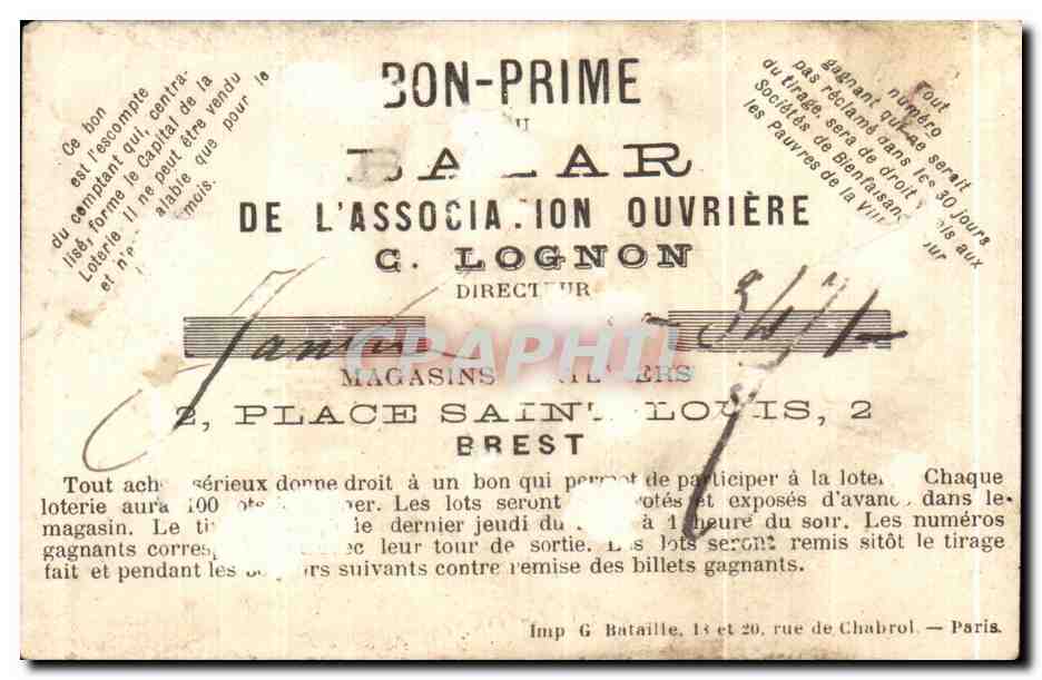 Chromo Chocolat Soldats Militaria  — Verso