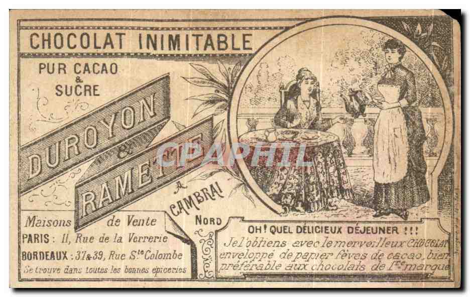 Clown jouant du piano — Duroyon & Ramette, Cambrai, Nord — série Pianissimo — Reverso