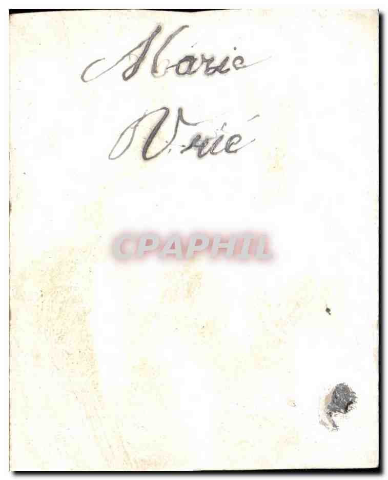 Chromo Fleurs Croix — Verso