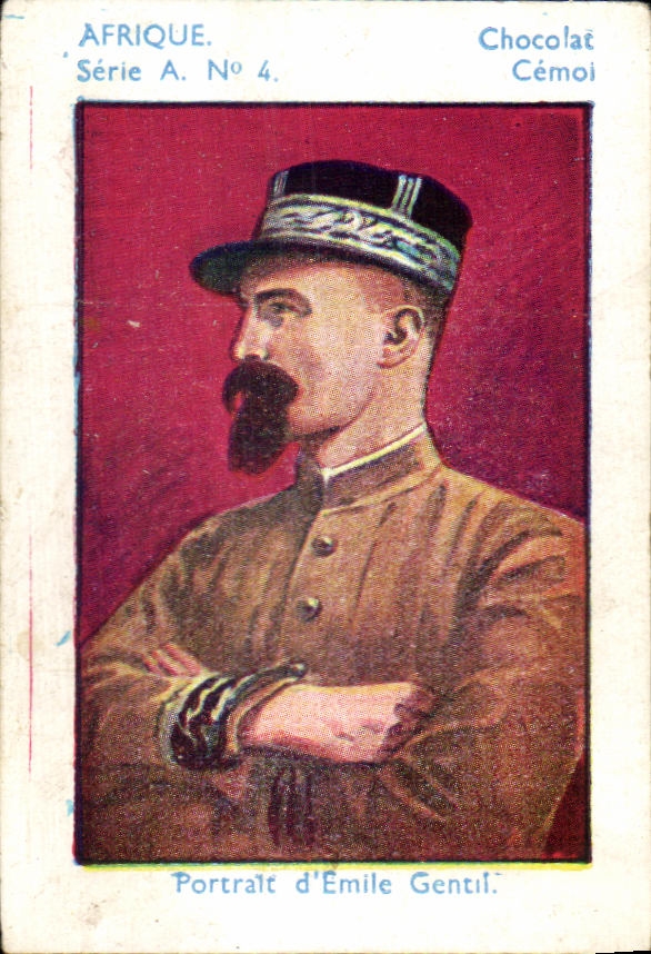 Image Portrait d'Emile Gental Afrique Chocolat Cemol