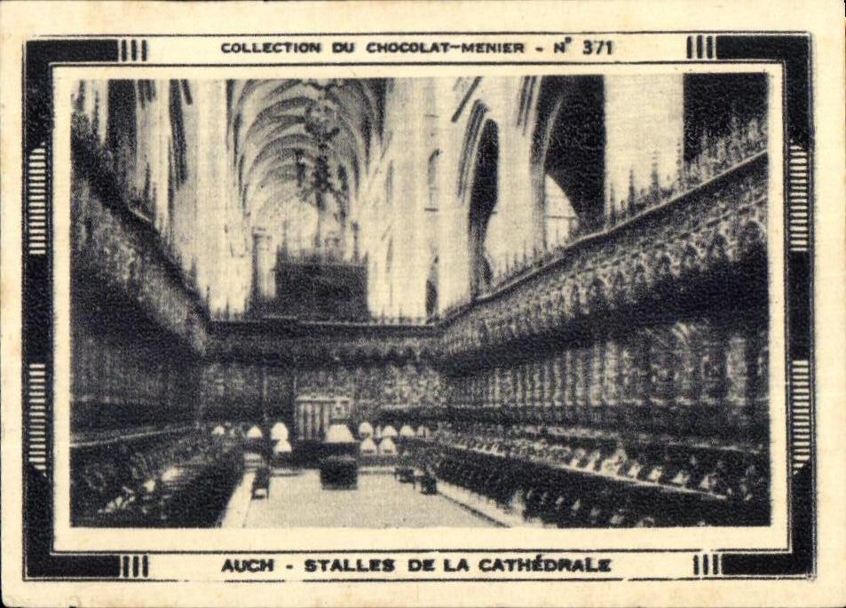 Image Auch Stalles De La Cathedrale