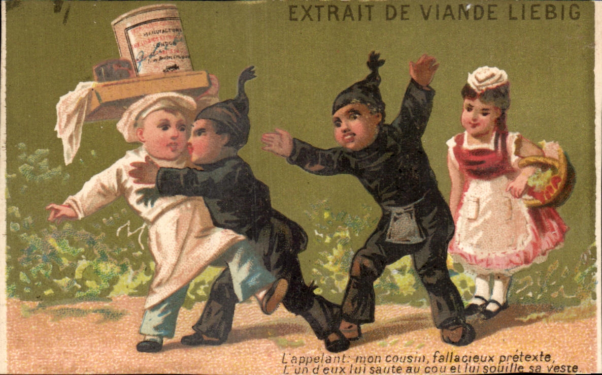 Chromo Extrait De Viande Liebig L'Appelant 