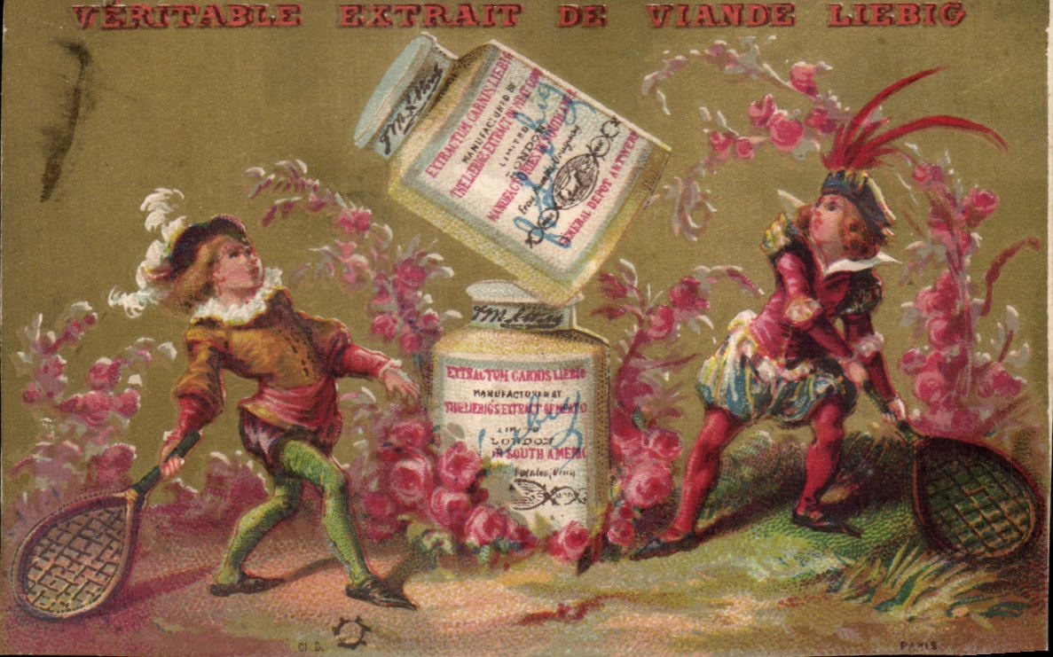 Chromo Veritable Extrait De Viande liebig Tennis 