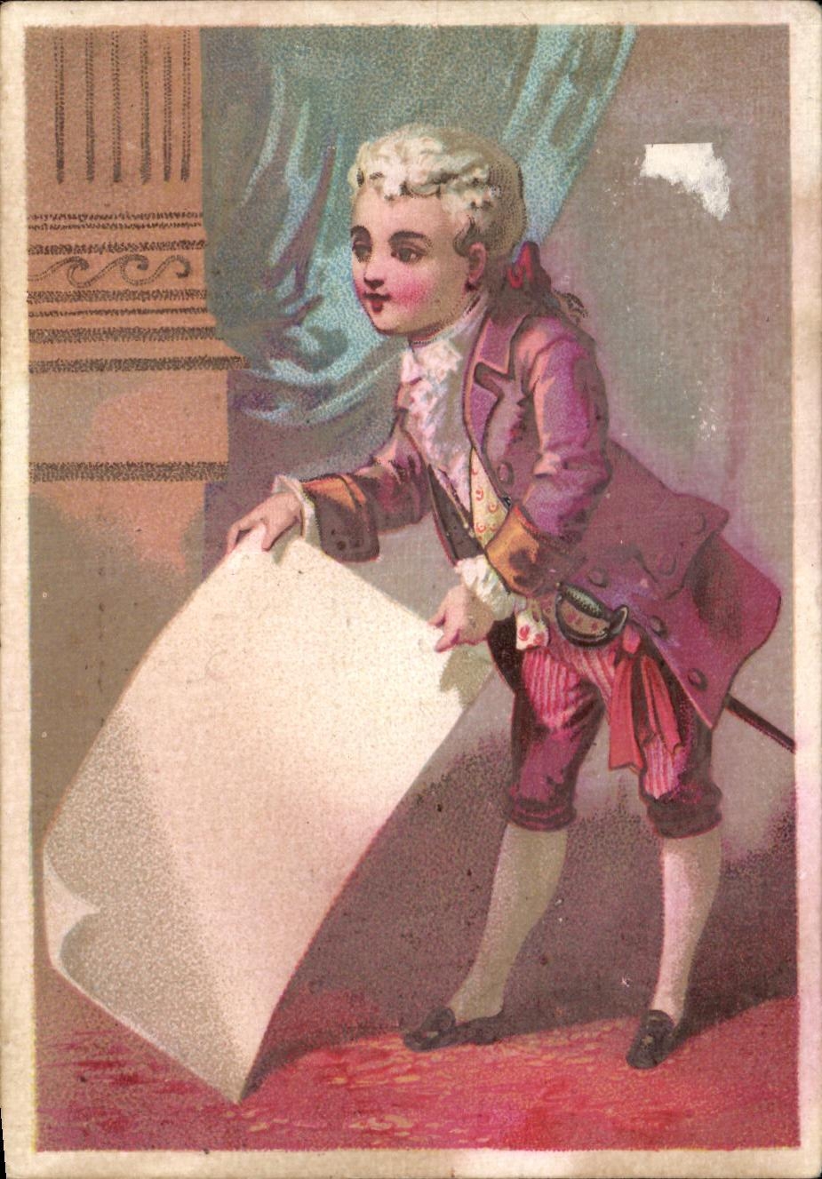 Chromo Lingererie Trousseaux Layettes Maison Lemy Hyrvoix Henry Ebstein Place Royale Nantes 