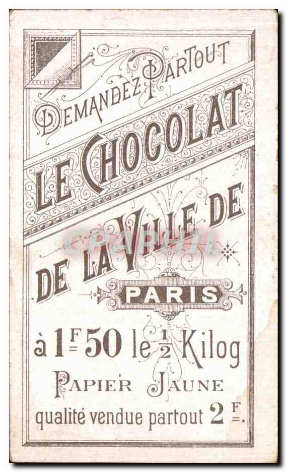 Chromo Paris Eglise St Etienne Du Mont — Rückseite