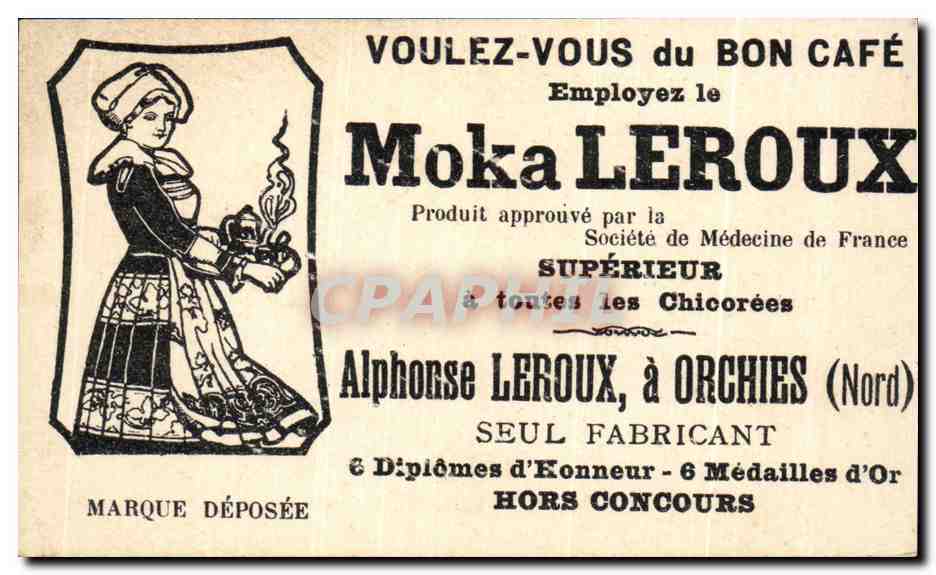 Image Les Ports de France Bordeaux Moka Leroux Orchies — Back