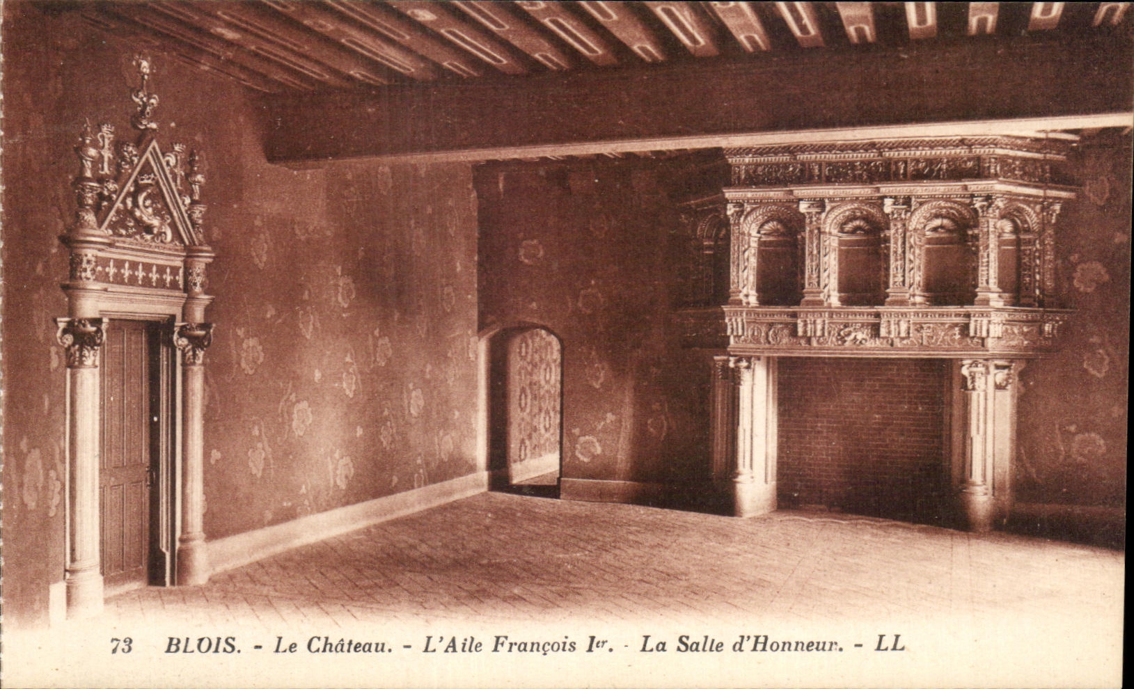 Blois - Le Château - L'Aile François Ier - La Salle d'Honneur - LL