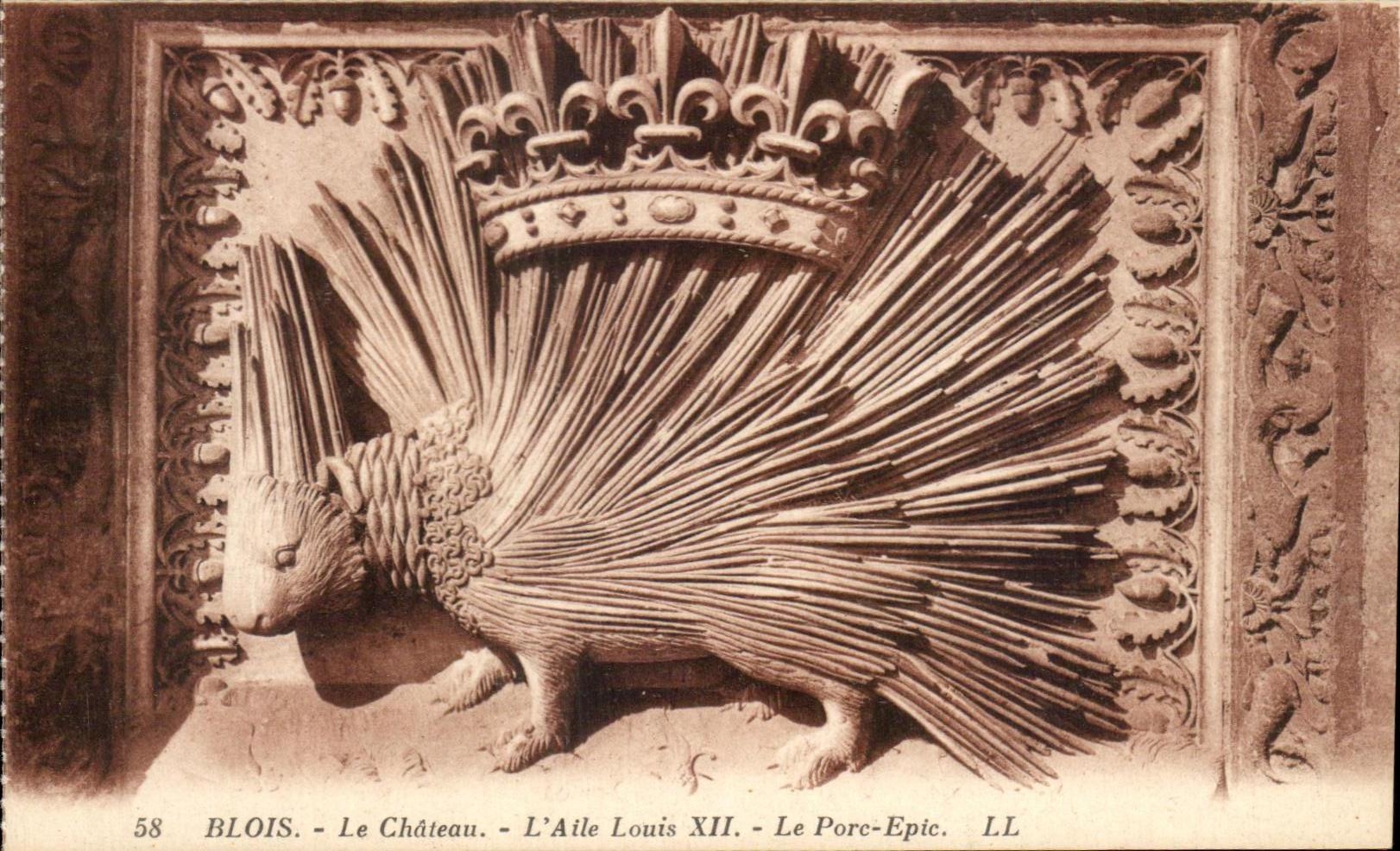 Blois - Le Château - L'Aile Louis XII - Le Porc-Epic