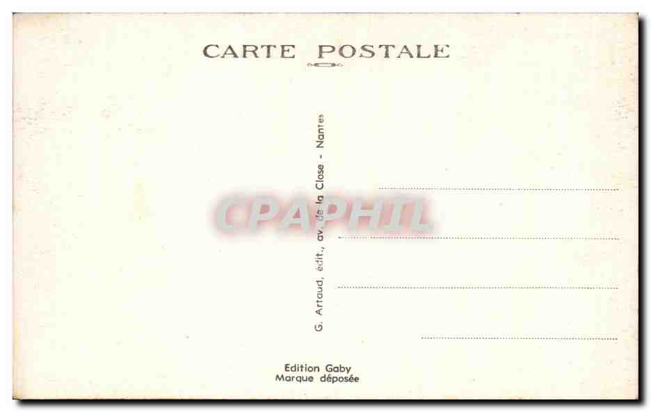 Soulac-sur-Mer — La Plage — Gaby, n°6 — Verso