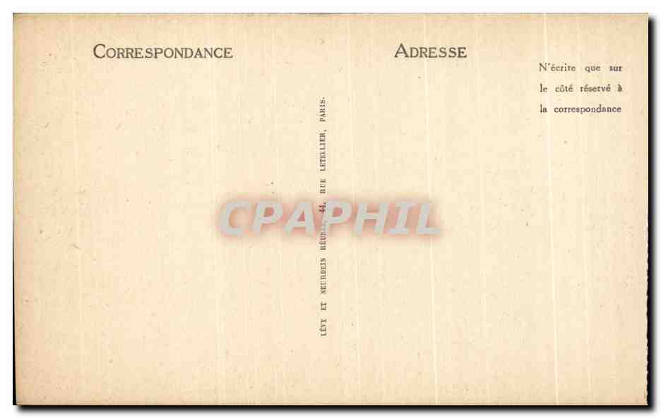 CPA Cheverny Le Chateau La Facade sud est Commence au siecle et termtnee — Verso