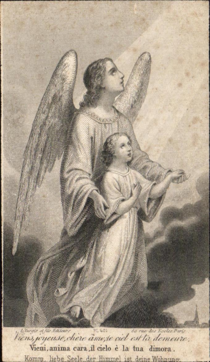 Image pieuse Ange 