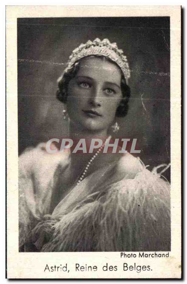 Astrid, Reine des Belges — souvenir de sa mort en 1935 — Editeurs H. Bertels et Editions d'Art L.A.B. Bruxelles — Reverso