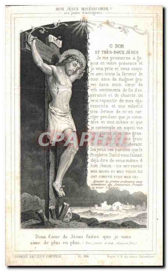 Image pieuse Messire Yves marie Schliesbuch Chanoine Honoraire Ancien recteur de Saint Christophe  — Verso