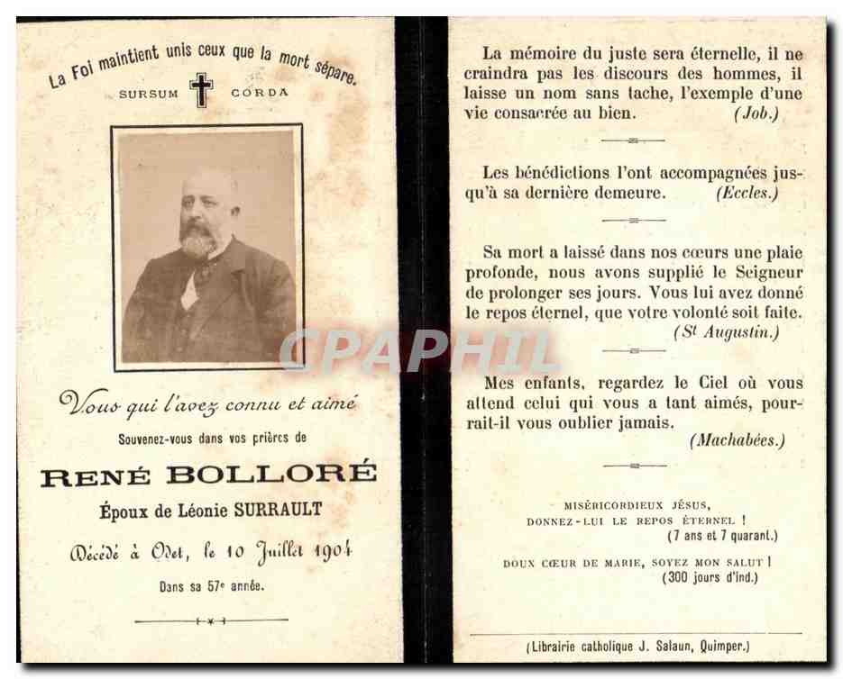 Image pieuseRene Bollore Leonie Surrault 