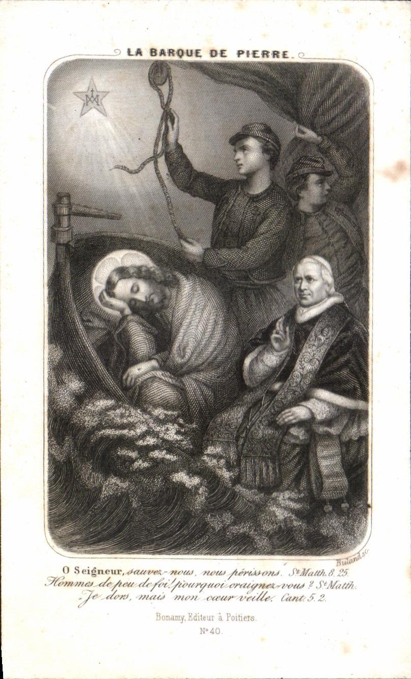 Image pieuse Philippe eugene marie le pontois Zouaves