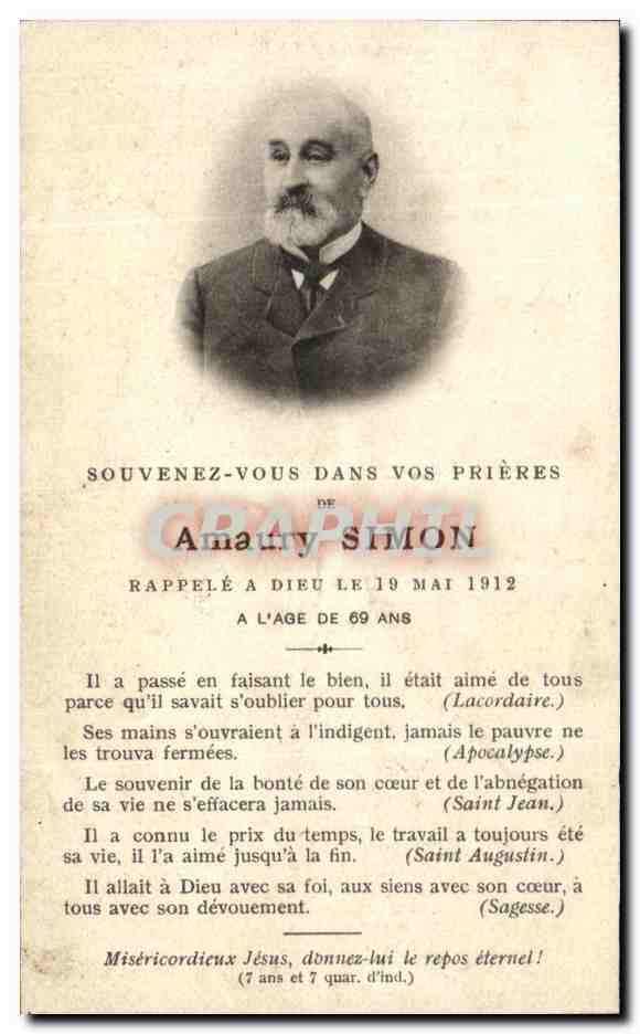 Image pieuse Amaury Simon 