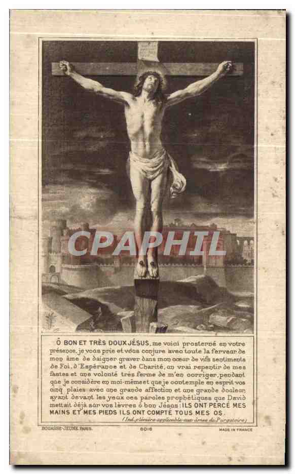 Image pieuse Monsieur Lonis Marie Peltier Laval Ponts et Chaussees — Rückseite