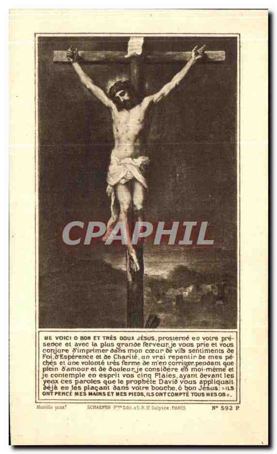 Image pieuse Comte le Gonidec de Penlan — Verso