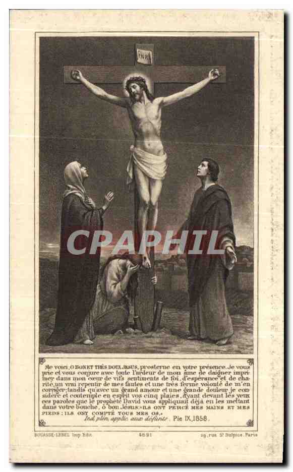 Image pieuse Saphe Marie Anne Yvonne gubert Bonnaire Comtesse Tillette de Clermont Tonnerre  — Verso