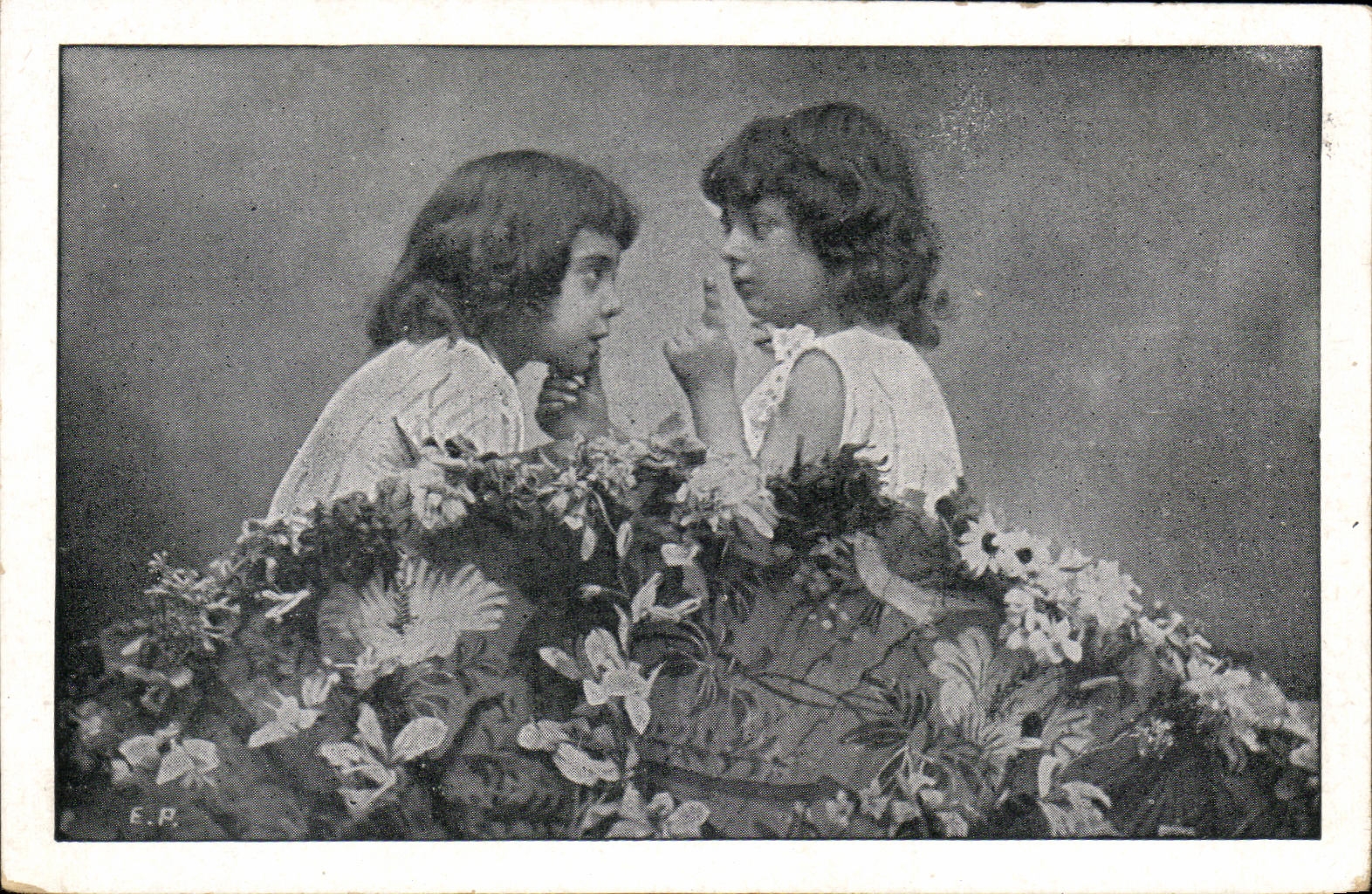CPA Fantaisie Enfants chocolat de la Dauphinoise Vizille