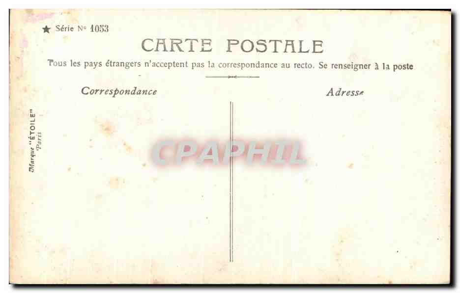 CPA Fantaisie Enfants Hommage a Marie  — Rückseite