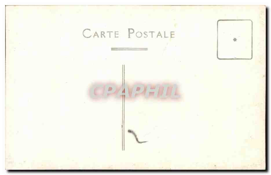 CARTE PHOTO Enfants Filles  — Rückseite