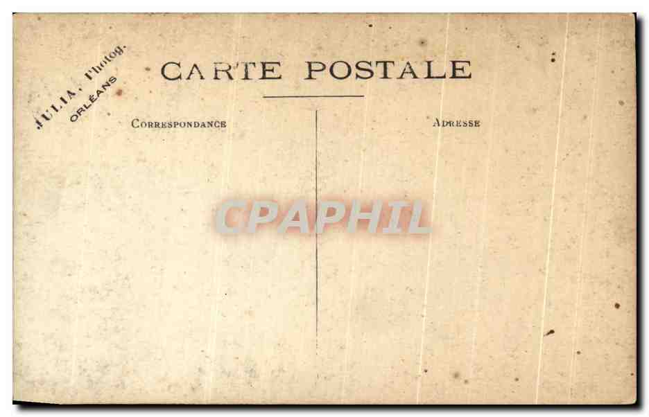 CARTE PHOTO Enfant Orleans  — Rückseite