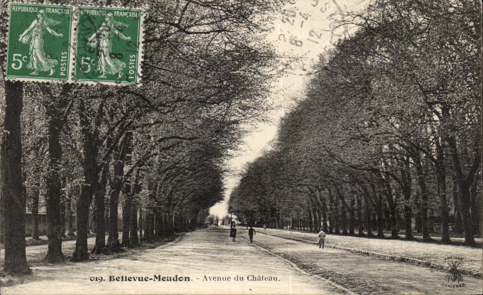 CPA Bellevue Meudon Avenue du Chateau