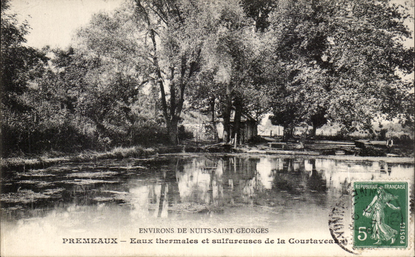 CPA Environs De Nuits Saint Georges Premeaux Eaux thermales et sulfureuses de la Courtaveaux